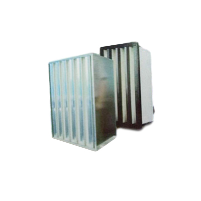 v型中效玻纤/人纤过滤器